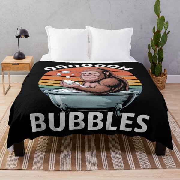 Item preview, Ooooooh Bubbles Funny Bigfoot Bath Lover Self Care Gift designed and sold by Say It With Ink.