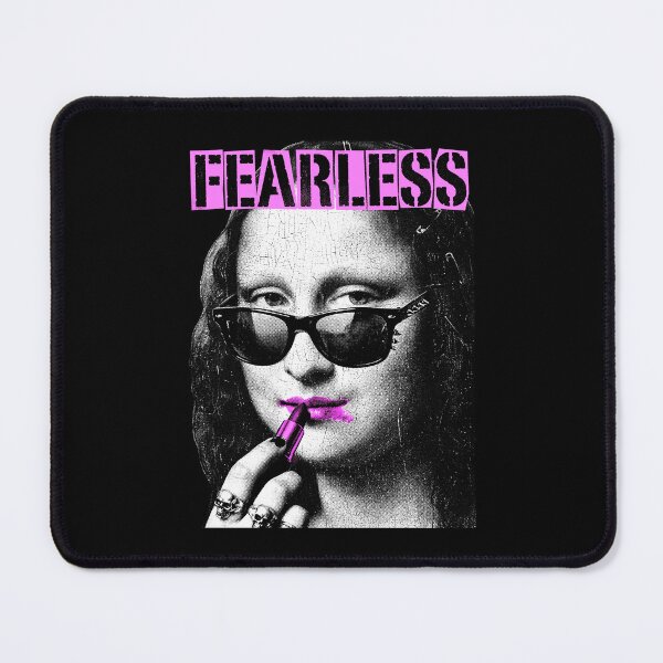 Item preview, Feminist Mona Lisa Fearless Female Woman Feminism Girl designed and sold by GrandeDuc.