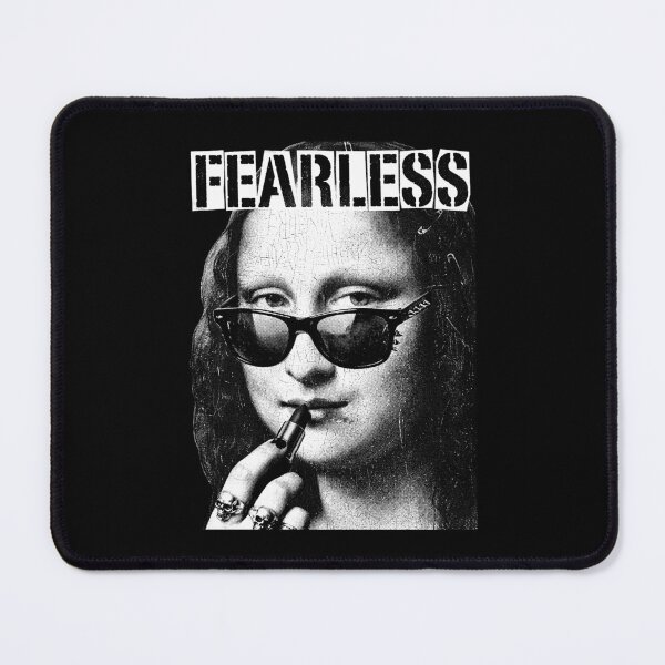 Item preview, Feminist Mona Lisa Fearless Female Woman Feminism Girl designed and sold by GrandeDuc.
