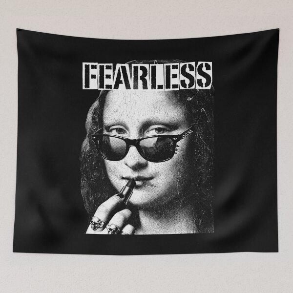 Item preview, Feminist Mona Lisa Fearless Female Woman Feminism Girl designed and sold by GrandeDuc.