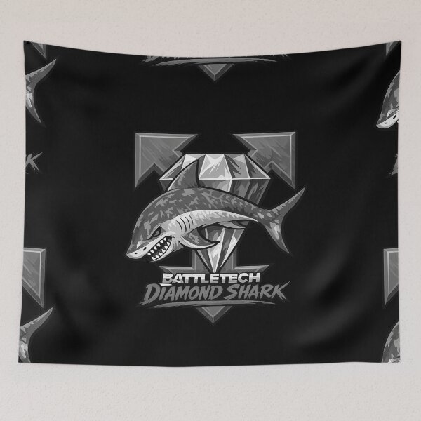 Item preview, Battletech Diamond shark designed and sold by HouseofArtwear.