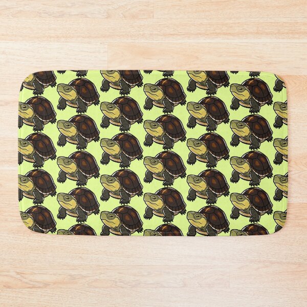 Item preview, Chinese Box Turtle Japanese Pop Art designed and sold by Rie-TortoTurtle.
