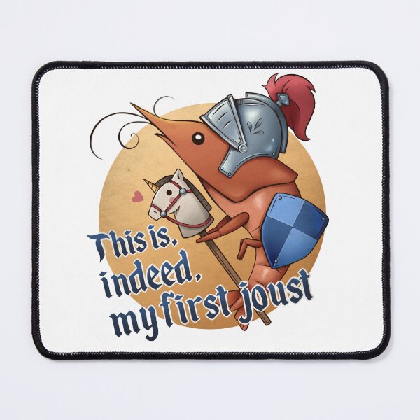 Item preview, This is, indeed, my first joust (Knight Shrimp) designed and sold by Ellen Brouwer.