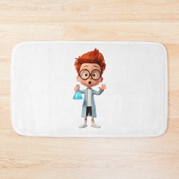Item preview, Cute Cartoon Scientist Boy Sticker | Smart Kid Lab Character PNG designed and sold by ashwin131.