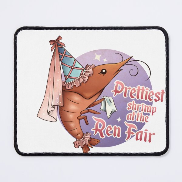 Item preview, Prettiest shrimp at the Ren Fair (Maiden Shrimp) designed and sold by Ellen Brouwer.