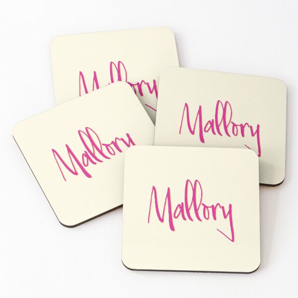 Item preview, MALLORY personalized type design designed and sold by CharlottePlaceArt.