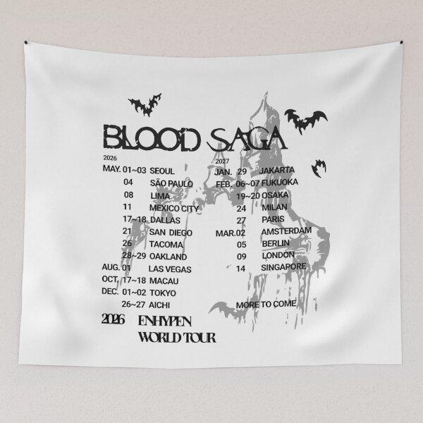 Item preview, Enhypen concert tshirt  designed and sold by bangxhai.