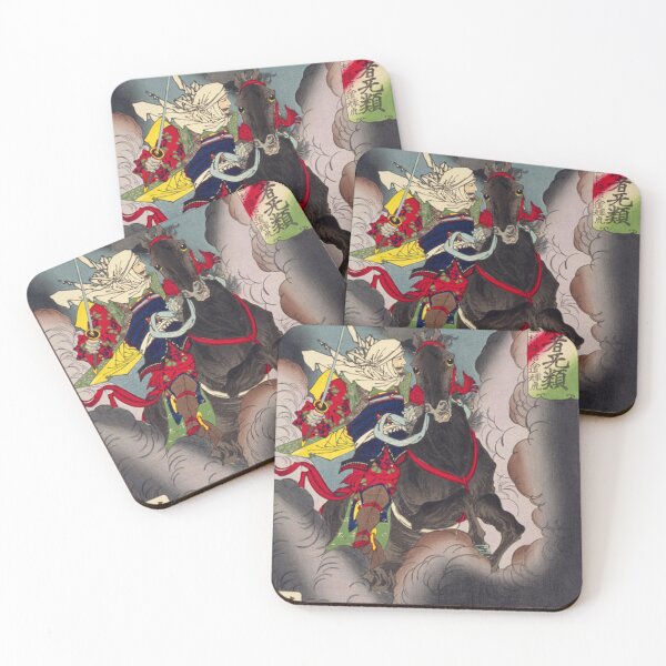 Item preview, Uesugi Kenshin Samurai Warrior Vintage Japanese Ukiyo-e Art designed and sold by vekotpu.