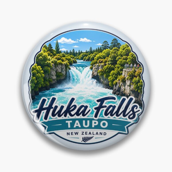 Item preview, Huka Falls, Taupo, New Zealand designed and sold by Myra365Art.