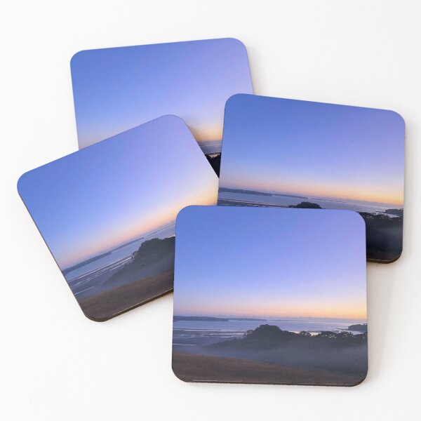 Item preview, A Beautiful Dawn Sunrise in Karepiro Bay,New Zealand designed and sold by penguinblue.