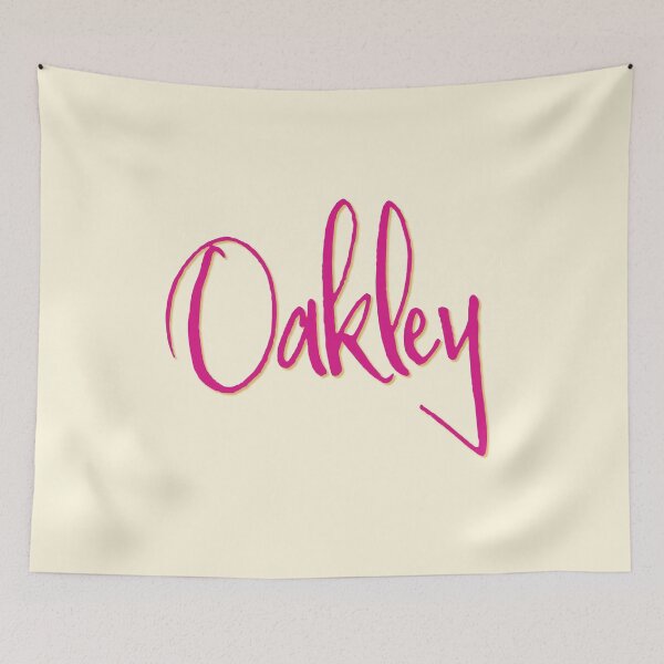 Item preview, OAKLEY personalized type design designed and sold by CharlottePlaceArt.