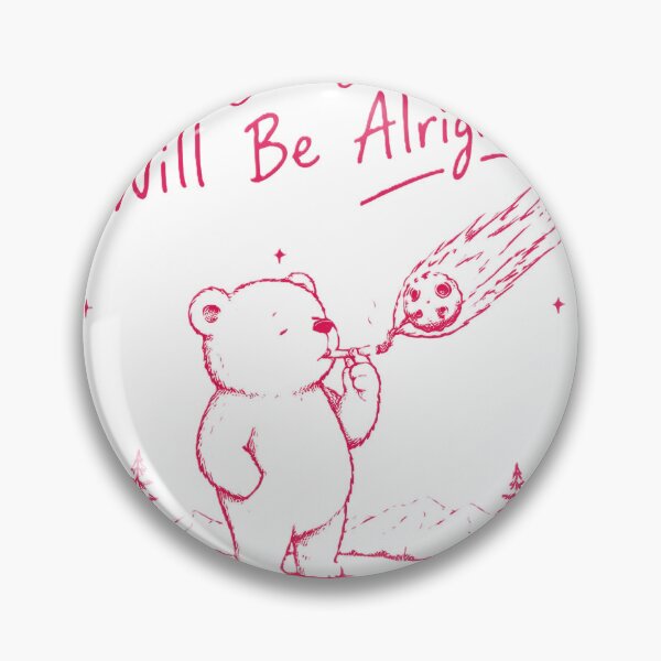 Item preview, Everything Will Be Alright Teddy Bear Graphic designed and sold by Mido-artister.
