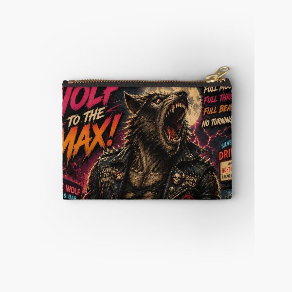 Item preview, Werewolf Ripped Shirt Biker Art | Wolf to the Max Retro Horror Motorcycle Design designed and sold by The Confluence.