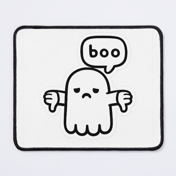 Item preview, Disapproving Ghost Double Thumbs Down Sticker designed and sold by Yrwil.
