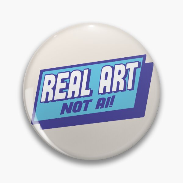 Item preview, REAL ART NOT AI BLUE STICKER CAP designed and sold by aydapadi.
