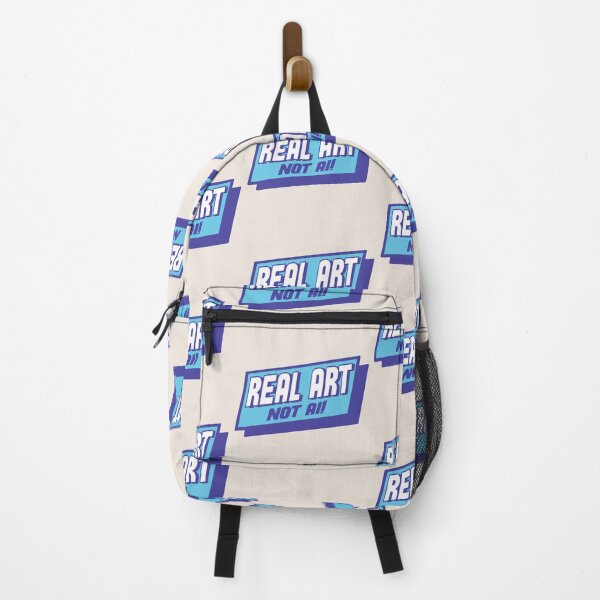 Item preview, REAL ART NOT AI BLUE STICKER CAP designed and sold by aydapadi.