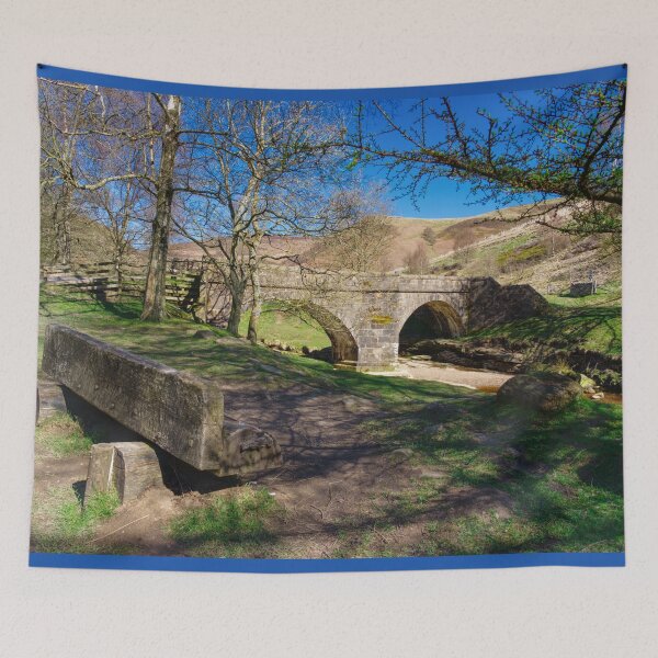 Item preview, Slippery Stones Bridge Upper Derwent Valley designed and sold by Alisonchambers2.