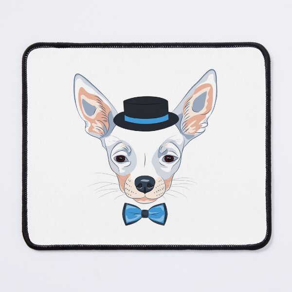 Item preview, Chihuahua With Bowler Hat Bow Tie designed and sold by IN Tales.