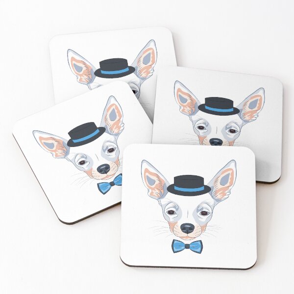 Item preview, Chihuahua With Bowler Hat Bow Tie designed and sold by IN Tales.