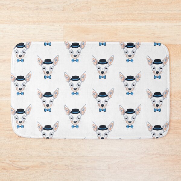Item preview, Chihuahua With Bowler Hat Bow Tie designed and sold by IN Tales.