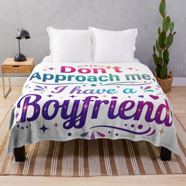 Item preview, i have a boyfriend, boyfriend t-shirt, gift for girlfriend, approach designed and sold by TrueArtVibes.