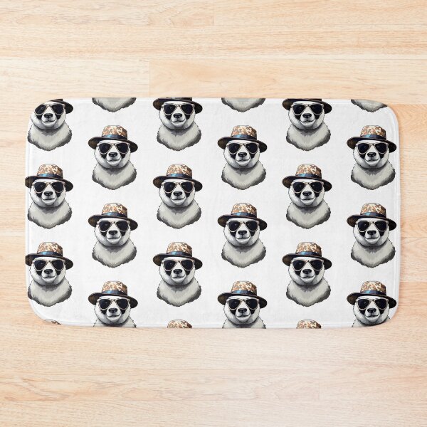 Item preview, Cool Panda With Fedora Sunglasses designed and sold by IN Tales.