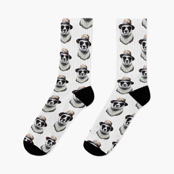 Item preview, Cool Panda With Fedora Sunglasses designed and sold by IN Tales.