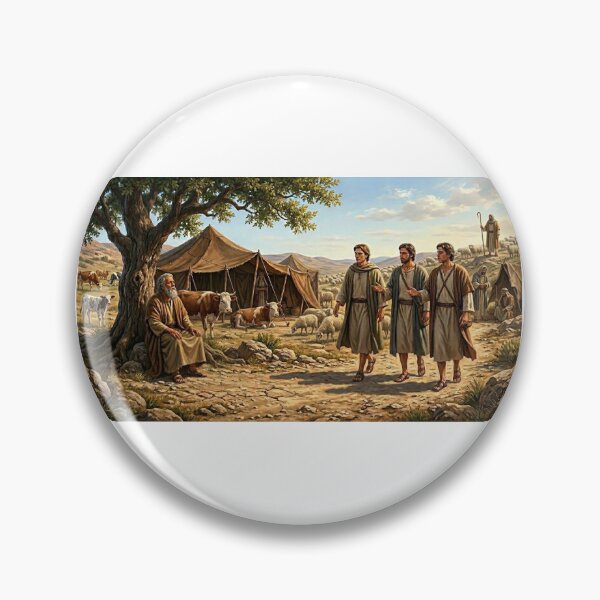 Item preview, Abraham and the 3 men designed and sold by KINGDOM CORP..