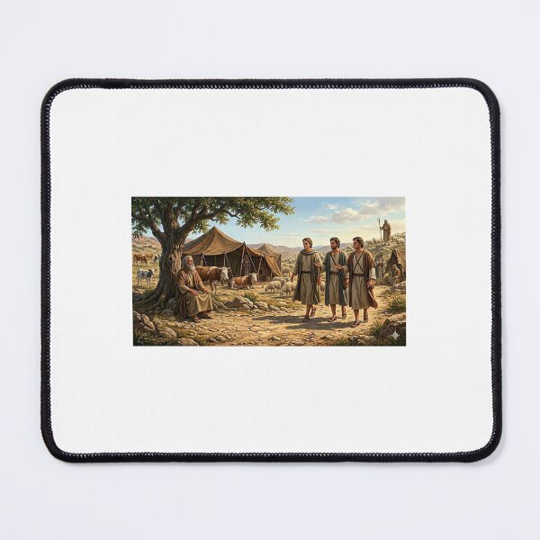 Item preview, Abraham and the 3 men designed and sold by KINGDOM CORP..