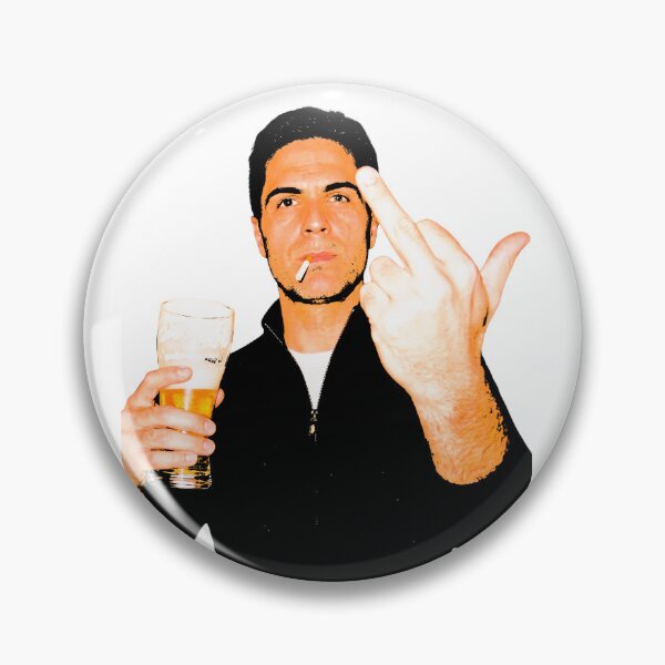 Item preview, Mikel Arteta Middle Finger designed and sold by FreshHub9.