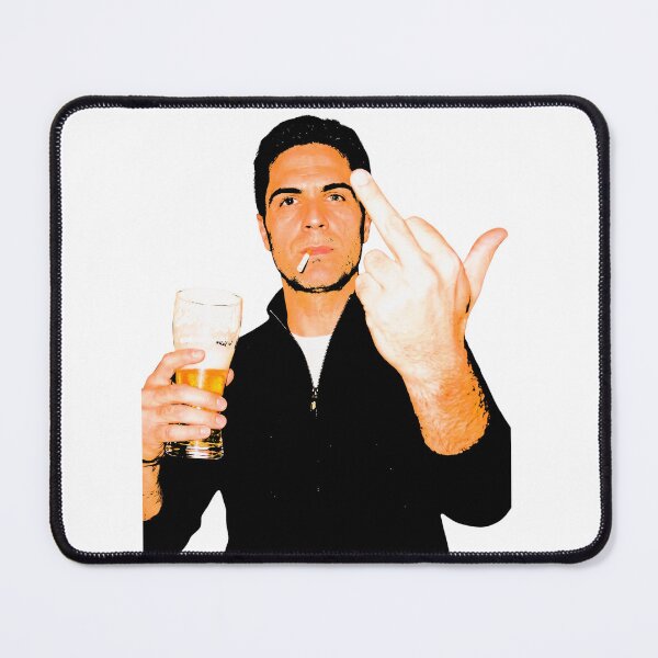 Item preview, Mikel Arteta Middle Finger designed and sold by FreshHub9.