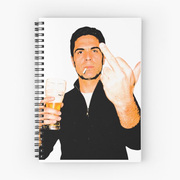 Item preview, Mikel Arteta Middle Finger designed and sold by FreshHub9.