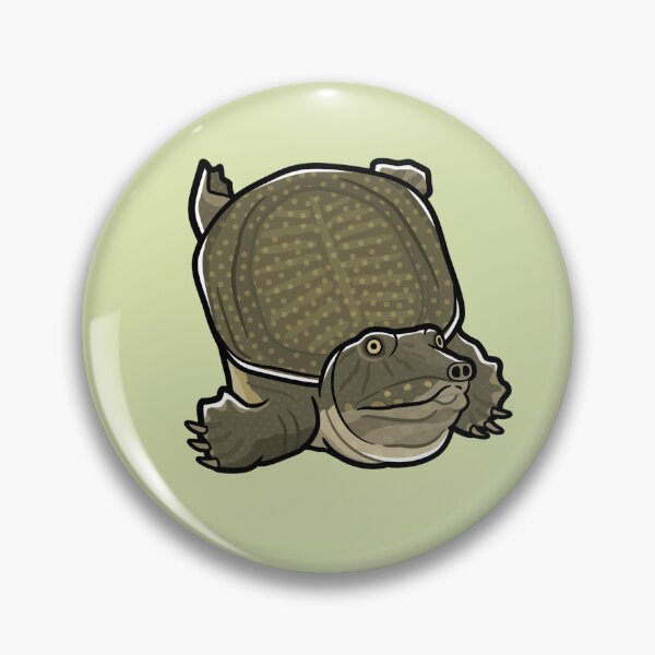 Item preview, Chinese Softshell Turtle Japanese Pop Art designed and sold by Rie-TortoTurtle.