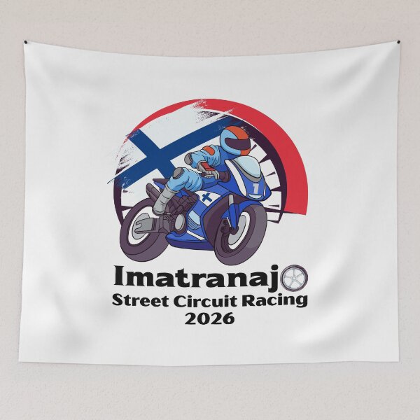 Item preview, Imatranajo Finland 2026 - Motorcycle Steet Racing. designed and sold by MPC-Mince-Pies.