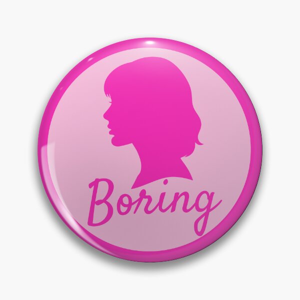 Item preview, Actually Romantic Boring Barbie Cute Sarcastic Pink Aesthetic designed and sold by urstyle04.
