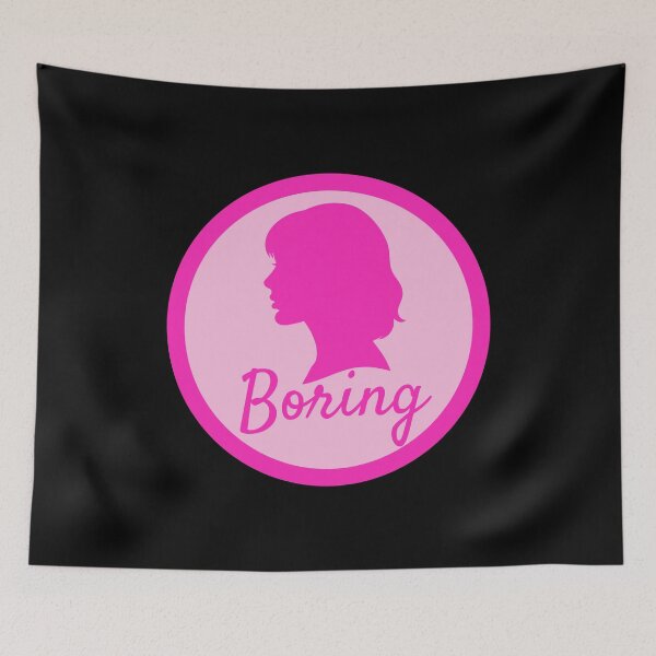 Item preview, Actually Romantic Boring Barbie Cute Sarcastic Pink Aesthetic designed and sold by urstyle04.