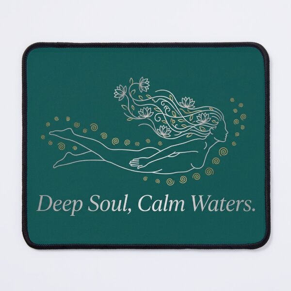 Item preview, Deep Soul Calm Waters – Slavic Mokosh Swimming Mindfulness designed and sold by InnerwayStudio.