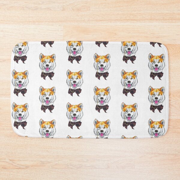 Item preview, Shiba Inu With Monocle Bow Tie designed and sold by IN Tales.
