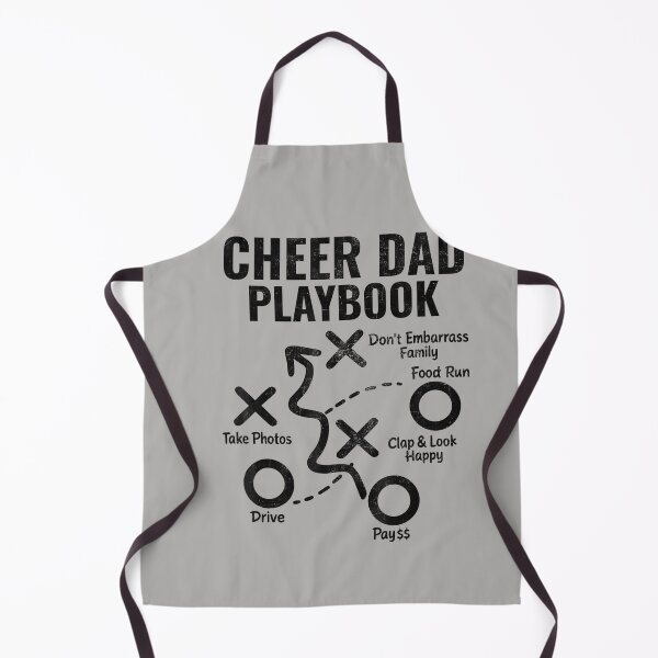 Item preview, Cheer Dad Playbook Funny Proud Cheerleading Men Vintage designed and sold by MabelWells.