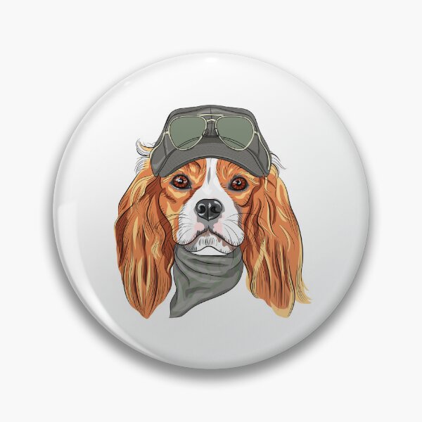 Item preview, Cavalier King Charles Spaniel Aviator Style designed and sold by IN Tales.