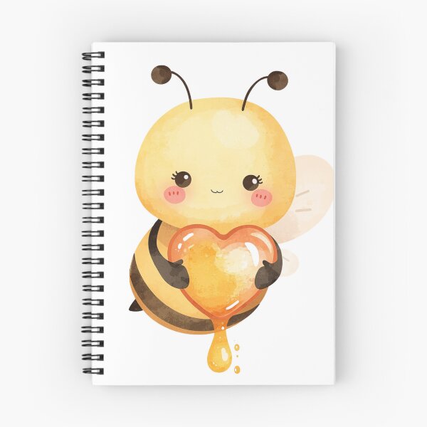 Item preview, Tender bee with a heart of honey designed and sold by MlleLAbeille.