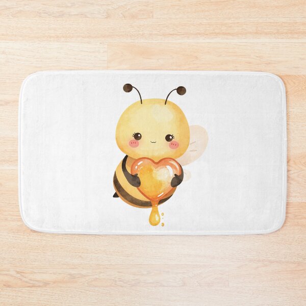 Item preview, Tender bee with a heart of honey designed and sold by MlleLAbeille.