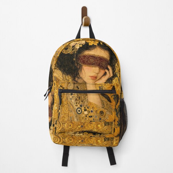 Item preview, Dark Academia Gold Luxury Sunflowers Portrait designed and sold by hepcat-plus.