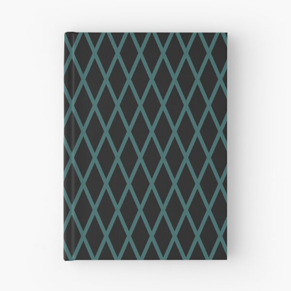 Item preview, Black And Teal Lattice Pattern designed and sold by pattern-archive.