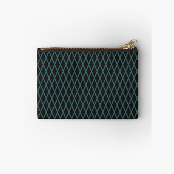 Item preview, Black And Teal Lattice Pattern designed and sold by pattern-archive.