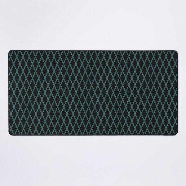 Item preview, Black And Teal Lattice Pattern designed and sold by pattern-archive.
