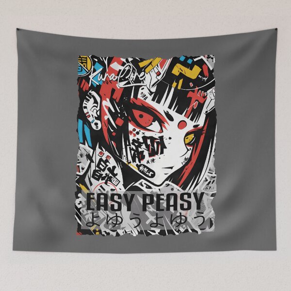 Item preview, Japan Streetwear Cyberpunk Y2K Techwear Retro Manga Anime Performance designed and sold by KristineLi.