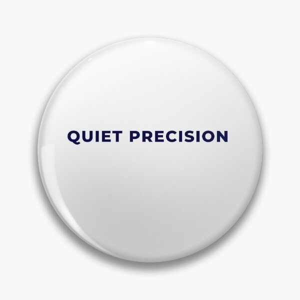 Item preview, Quiet Precision designed and sold by RunningWhiskers.