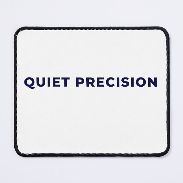 Item preview, Quiet Precision designed and sold by RunningWhiskers.