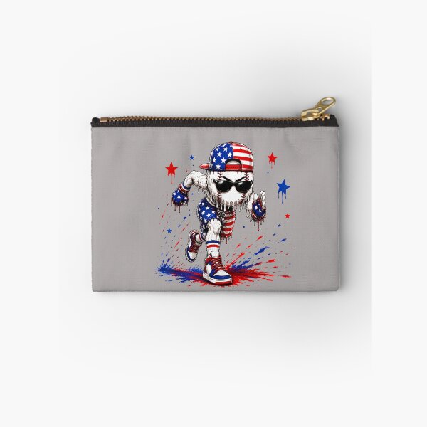 Item preview, 4th of July Baseball Drip Shirt Boys Kids Patriotic USA Flag designed and sold by mjohnson9.